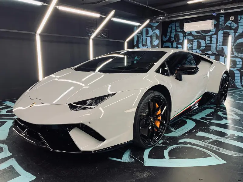 Lamborghini Huracán tras detailing